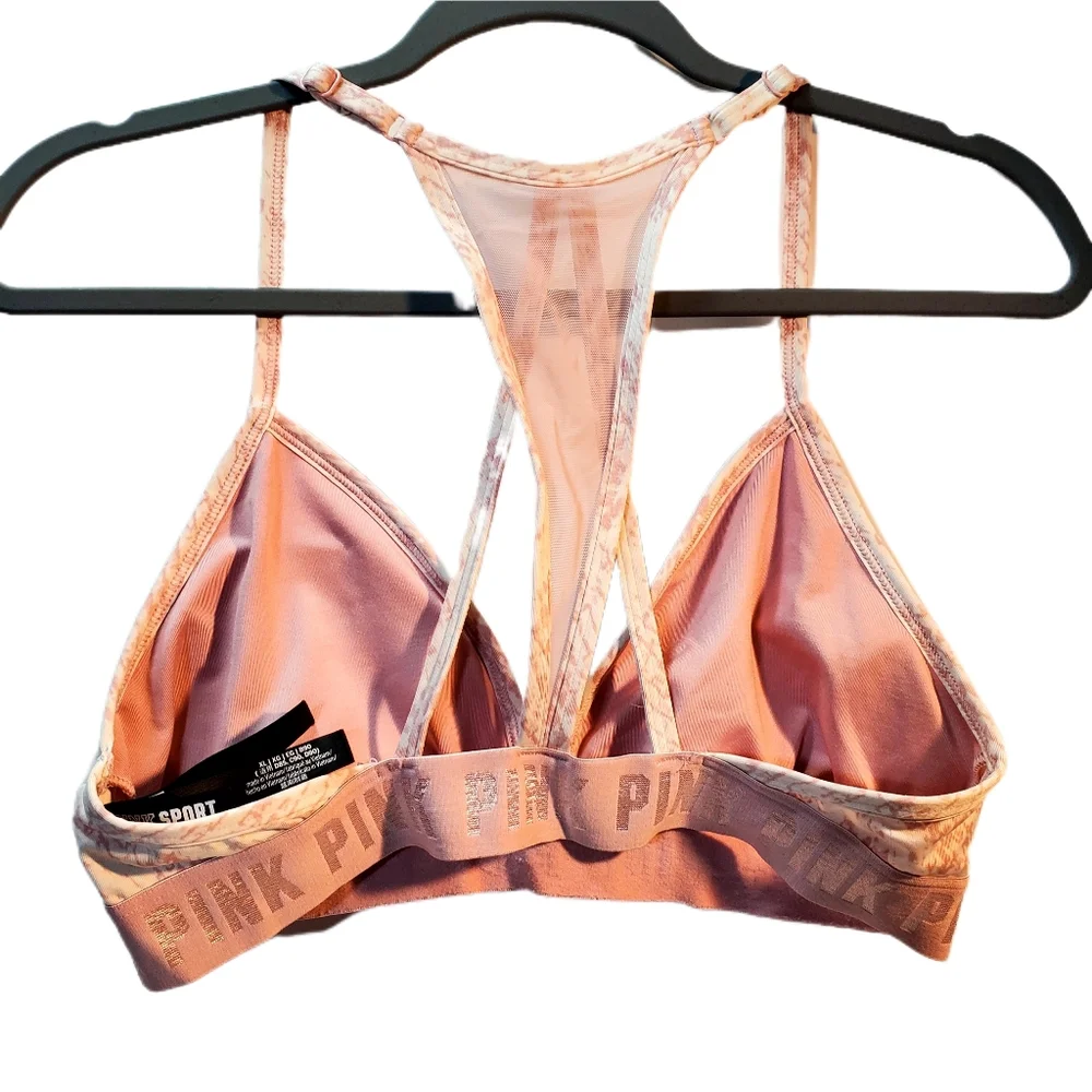 Victoria's Secret Pink Ultimate Lightly Lined Racerback Size XL - Picture 2 of 4